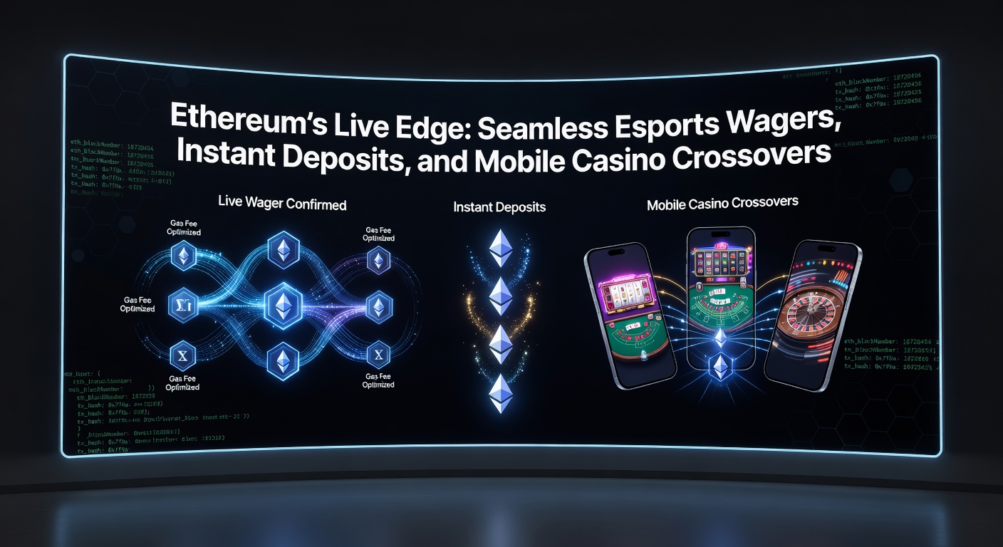 Dynamische Ethereum-Plattform für Live-Esports-Wetten mit nahtlosen Transaktionen und mobiler Integration