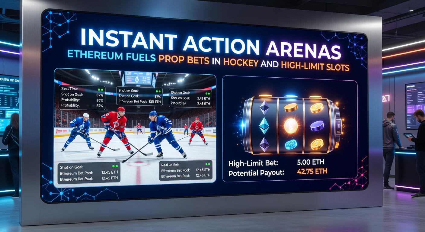 Schnelle Ethereum-Transaktionen beleben Eishockey-Prop-Wetten und High-Limit-Slot-Sessions in dynamischen Online-Arenen