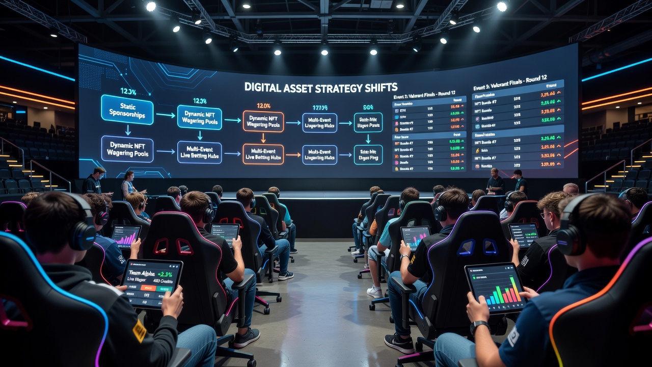 Multi-Event-Wetten und digitale Assets in interaktiven Esports-Venues mit Echtzeit-Integration