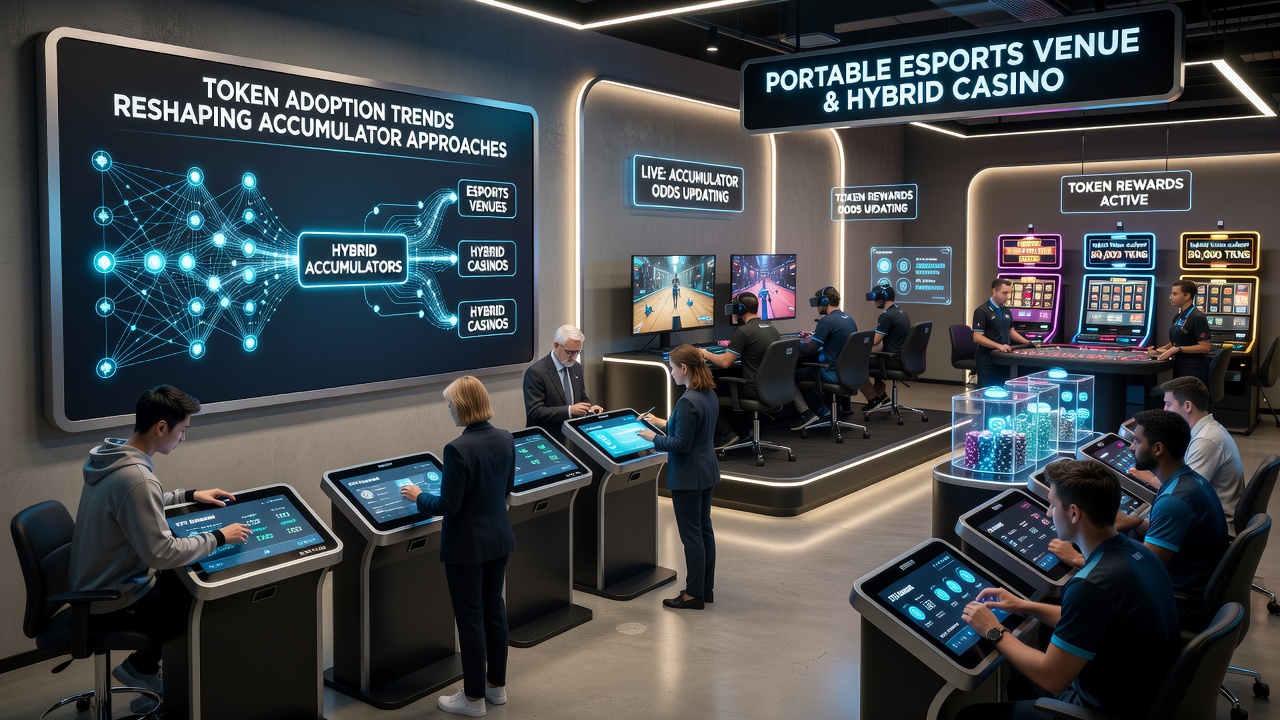 Illustration zu Token-basierten Akkumulatoren in hybriden Casino- und Esports-Settings